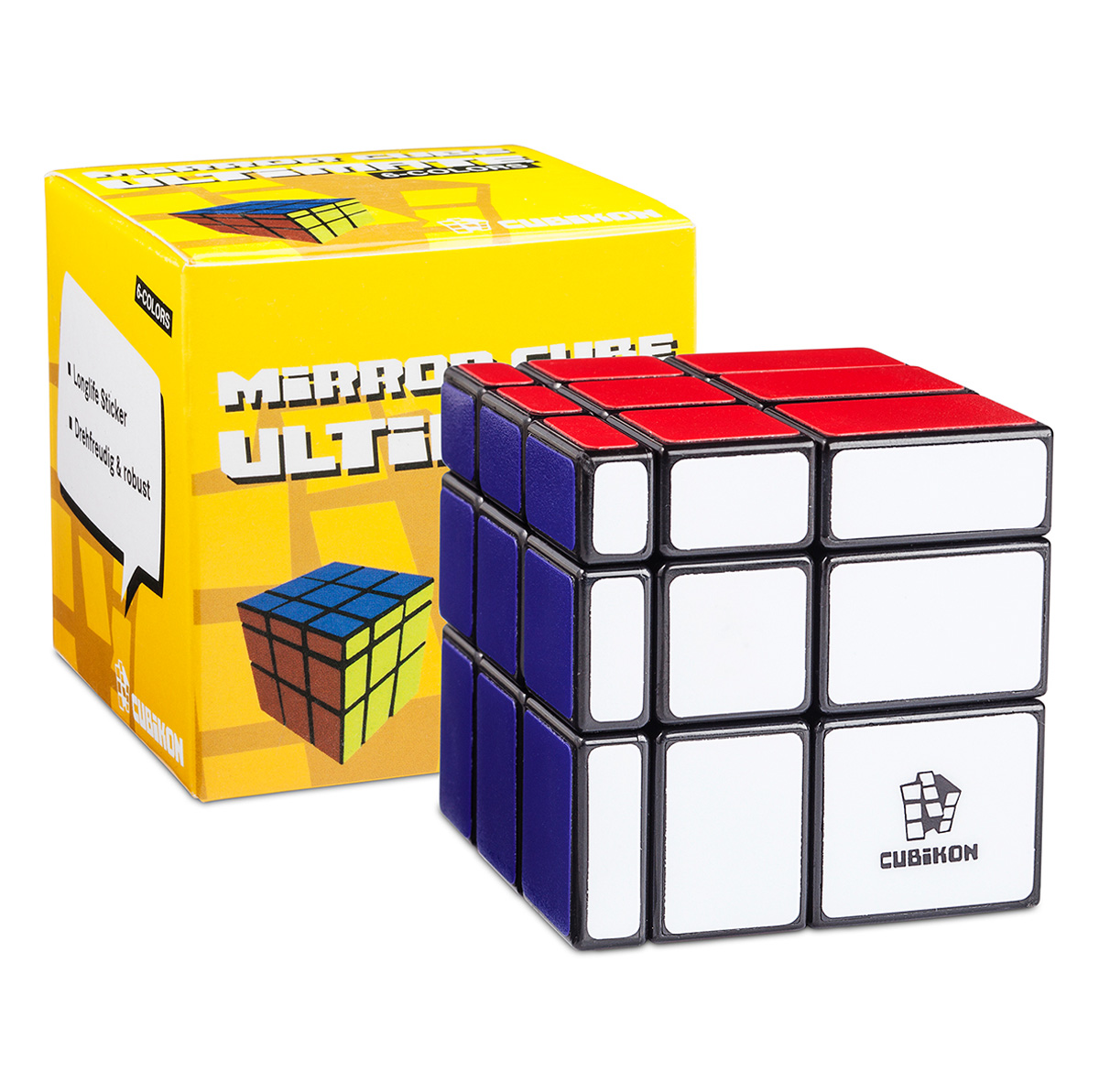 Cubikon Mirror Cube Ultimate Bunt 3x3 Zauberwürfel verändert die Form Bunt 